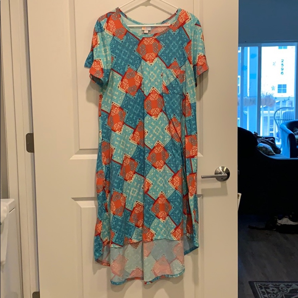 Fun patterned Carly dress